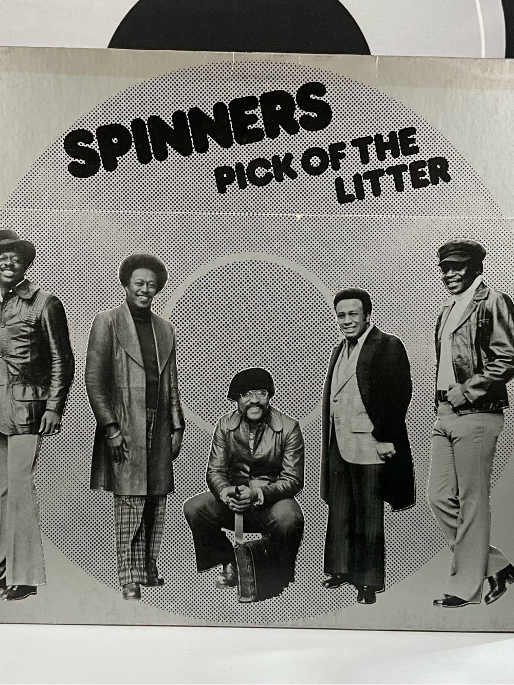 SPINNERS Pick Of The Litter 1975 LP ATLANTIC SD-18141 Die-Cut Cover